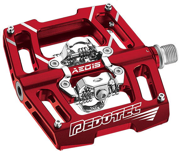 Pedals Mtb PT Aegis279 Red